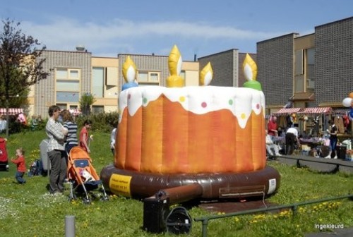 Springkussen Taartkussen